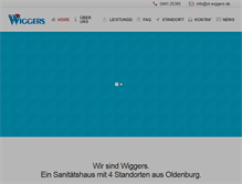 Tablet Screenshot of ot-wiggers.de